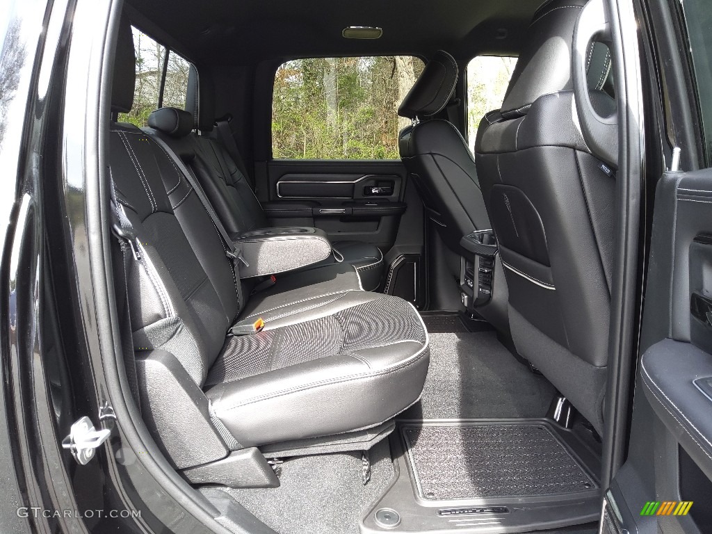 Black Interior 2023 Ram 2500 Limited Crew Cab 4x4 Photo #145717786