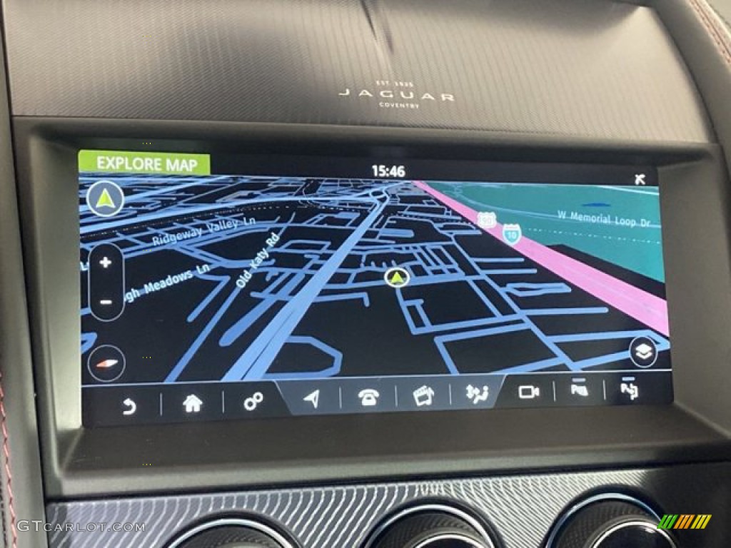 2023 Jaguar F-TYPE P450 AWD R-Dynamic Coupe Navigation Photo #145718005