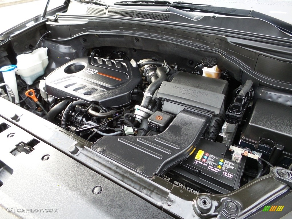 2017 Hyundai Santa Fe Sport 2.0T AWD Engine Photos