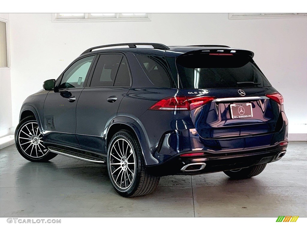 2020 GLE 350 - Lunar Blue Metallic / Macchiato Beige/Magma Grey photo #10