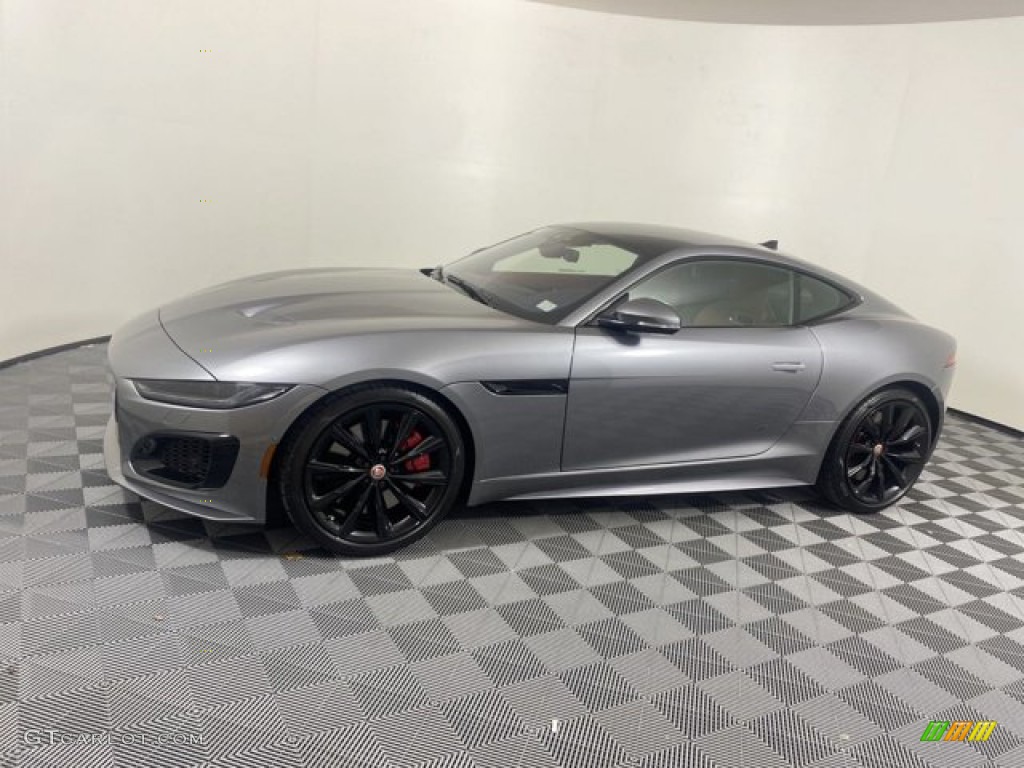 Eiger Gray Metallic 2023 Jaguar F-TYPE R AWD Coupe Exterior Photo #145718131