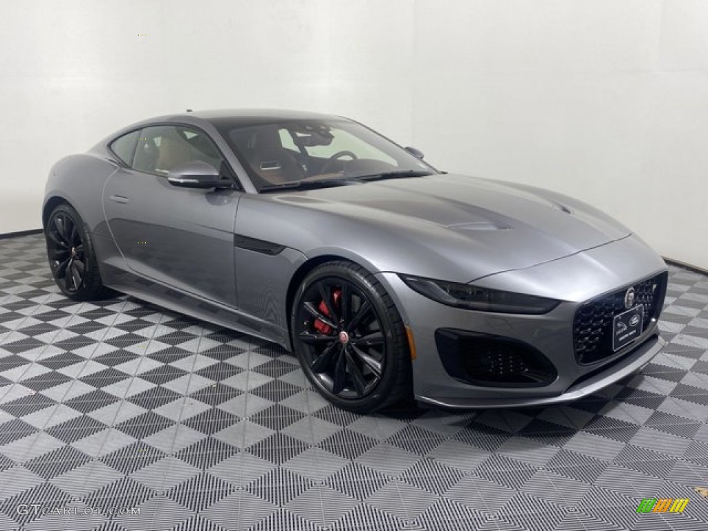 Eiger Gray Metallic 2023 Jaguar F-TYPE R AWD Coupe Exterior Photo #145718221