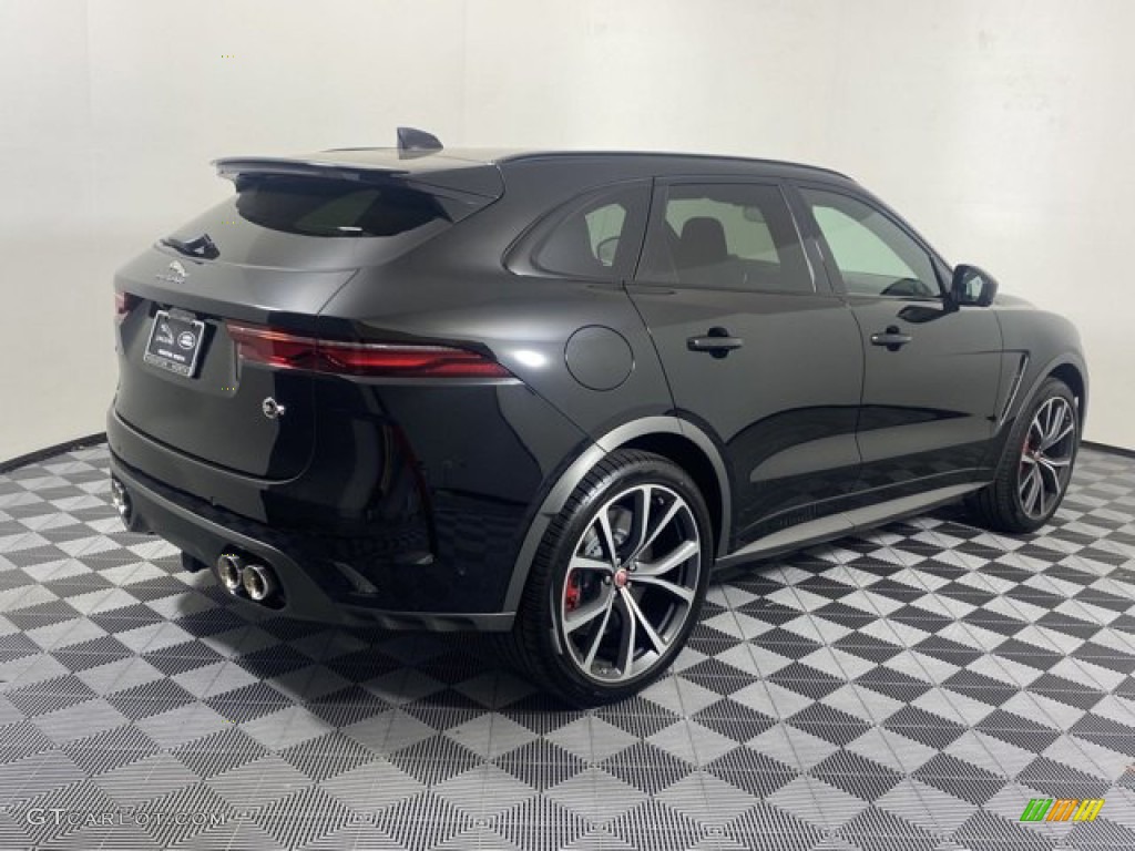 2023 F-PACE SVR - Santorini Black / Ebony/Ebony photo #2