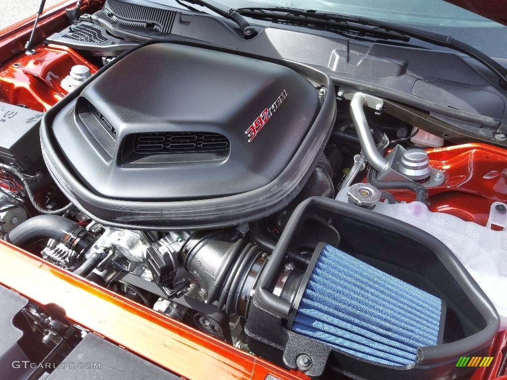 2023 Dodge Challenger R/T Scat Pack Shaker 392 SRT 6.4 Liter HEMI OHV 16-Valve VVT MDS V8 Engine Photo #145719169