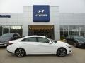 Serenity White 2023 Hyundai Elantra Limited