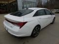 2023 Serenity White Hyundai Elantra Limited  photo #2