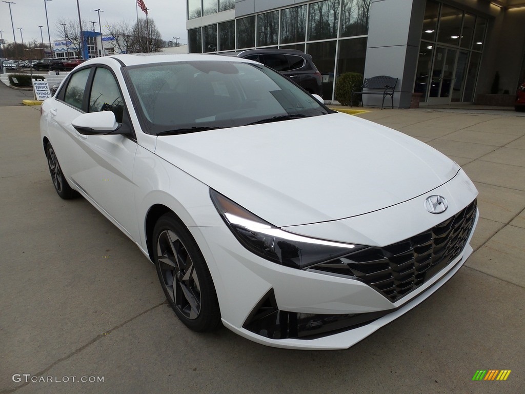 Serenity White 2023 Hyundai Elantra Limited Exterior Photo #145719979