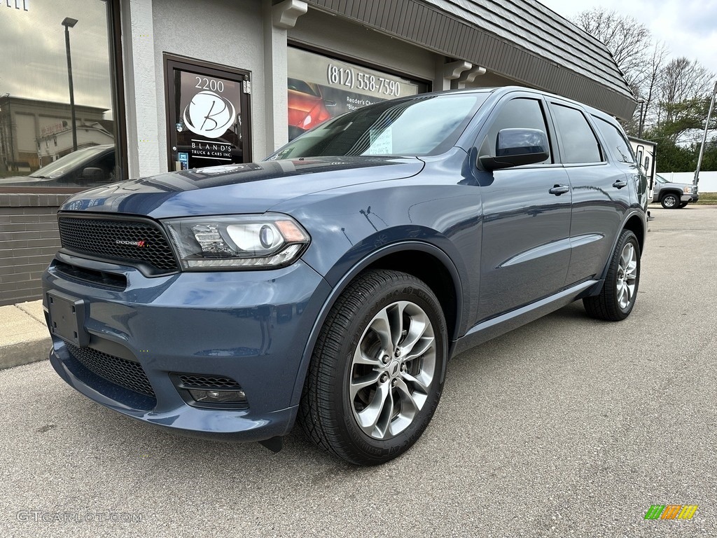 2020 Durango GT AWD - Reactor Blue Pearl / Black photo #1