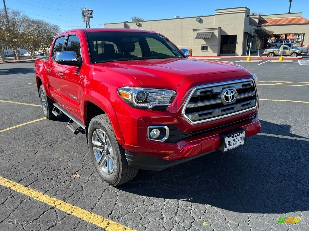 Barcelona Red Metallic 2016 Toyota Tacoma Limited Double Cab 4x4 Exterior Photo #145720078
