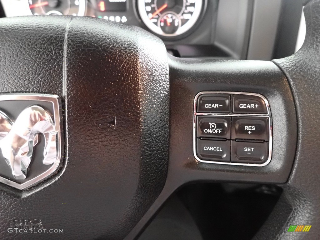 2019 1500 Classic Big Horn Crew Cab 4x4 - Diamond Black Crystal Pearl / Black/Diesel Gray photo #16