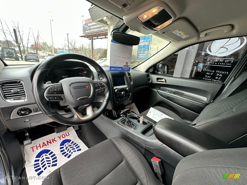 2020 Durango GT AWD - Reactor Blue Pearl / Black photo #8