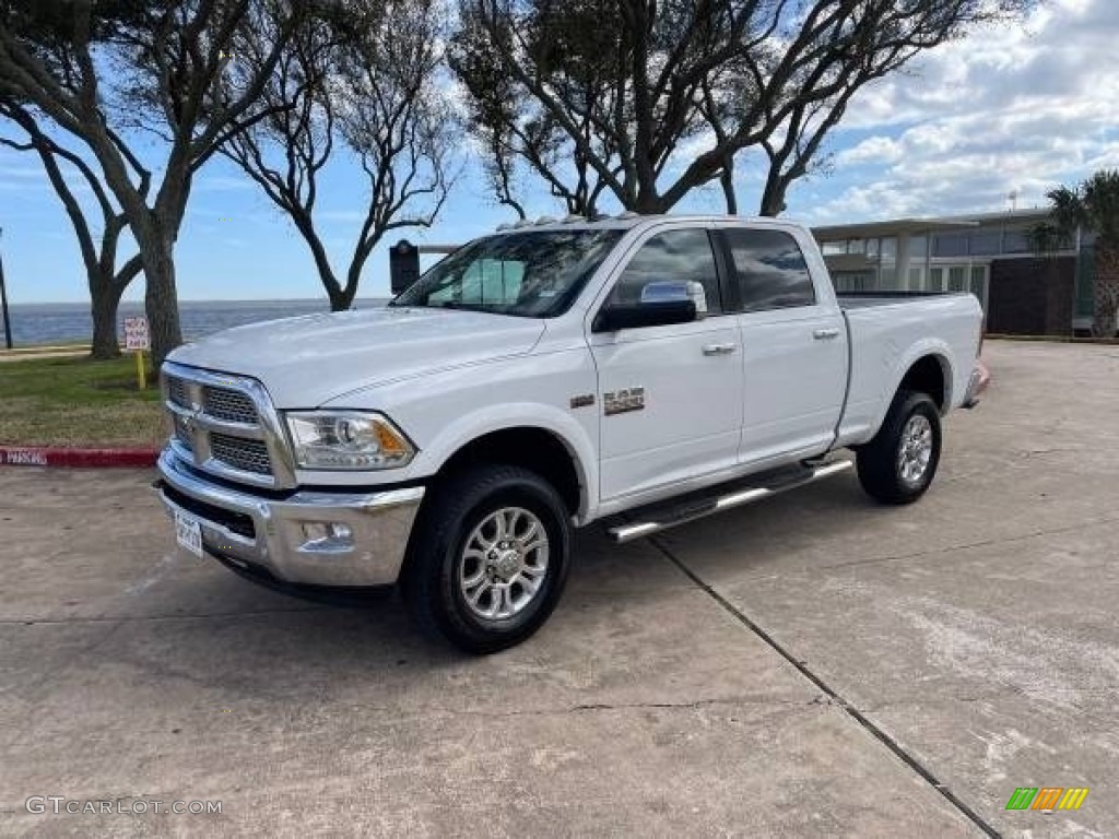 Bright White 2016 Ram 2500 Laramie Crew Cab 4x4 Exterior Photo #145720252