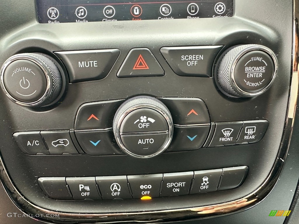 2020 Durango GT AWD - Reactor Blue Pearl / Black photo #22