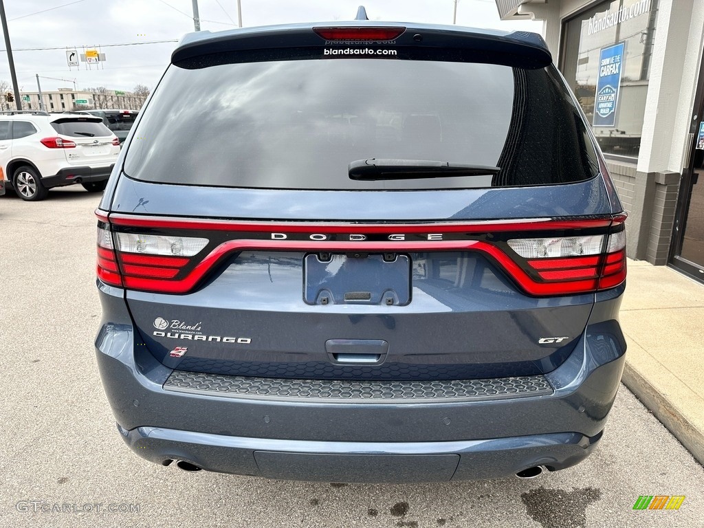 2020 Durango GT AWD - Reactor Blue Pearl / Black photo #35