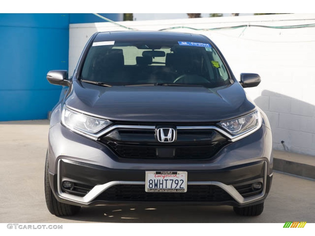 2021 CR-V EX - Modern Steel Metallic / Black photo #7