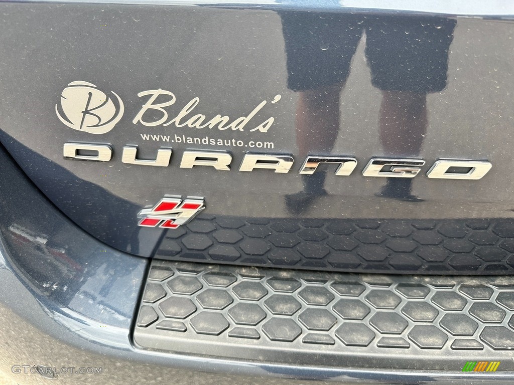 2020 Durango GT AWD - Reactor Blue Pearl / Black photo #36