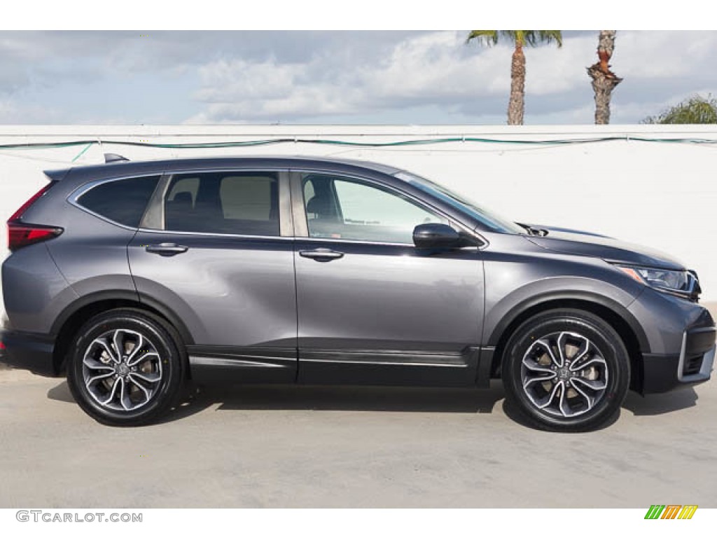 2021 CR-V EX - Modern Steel Metallic / Black photo #10
