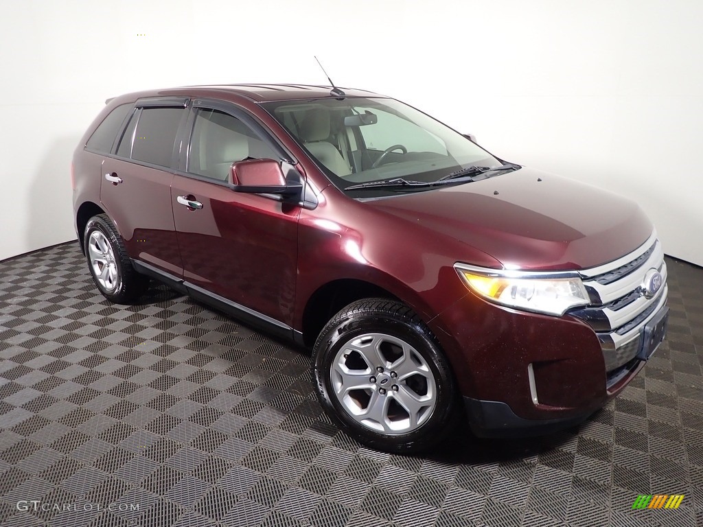 Bordeaux Reserve Red Metallic 2011 Ford Edge SEL AWD Exterior Photo #145720675