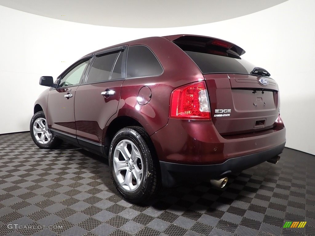 2011 Edge SEL AWD - Bordeaux Reserve Red Metallic / Medium Light Stone photo #10