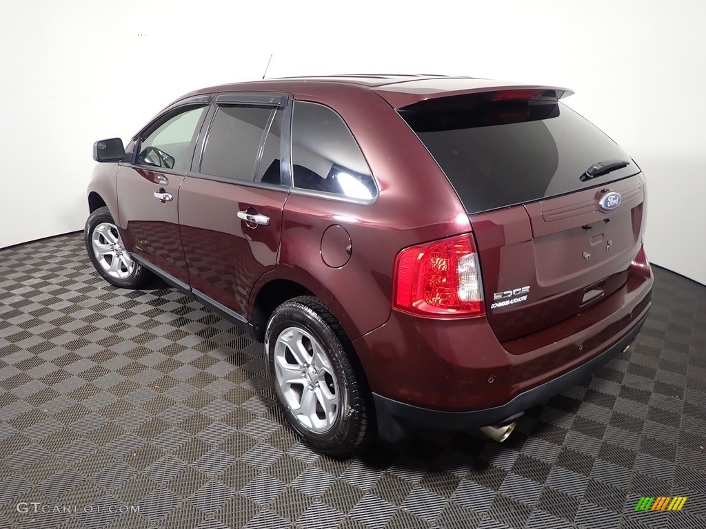 2011 Edge SEL AWD - Bordeaux Reserve Red Metallic / Medium Light Stone photo #11