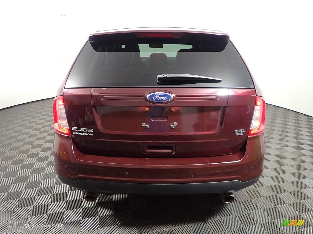 2011 Edge SEL AWD - Bordeaux Reserve Red Metallic / Medium Light Stone photo #12