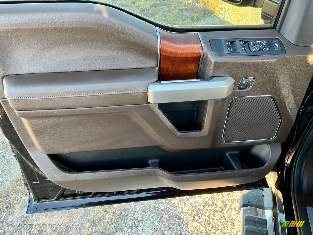 2022 Ford F350 Super Duty King Ranch Crew Cab 4x4 Kingsville Antique/Java Door Panel Photo #145720843
