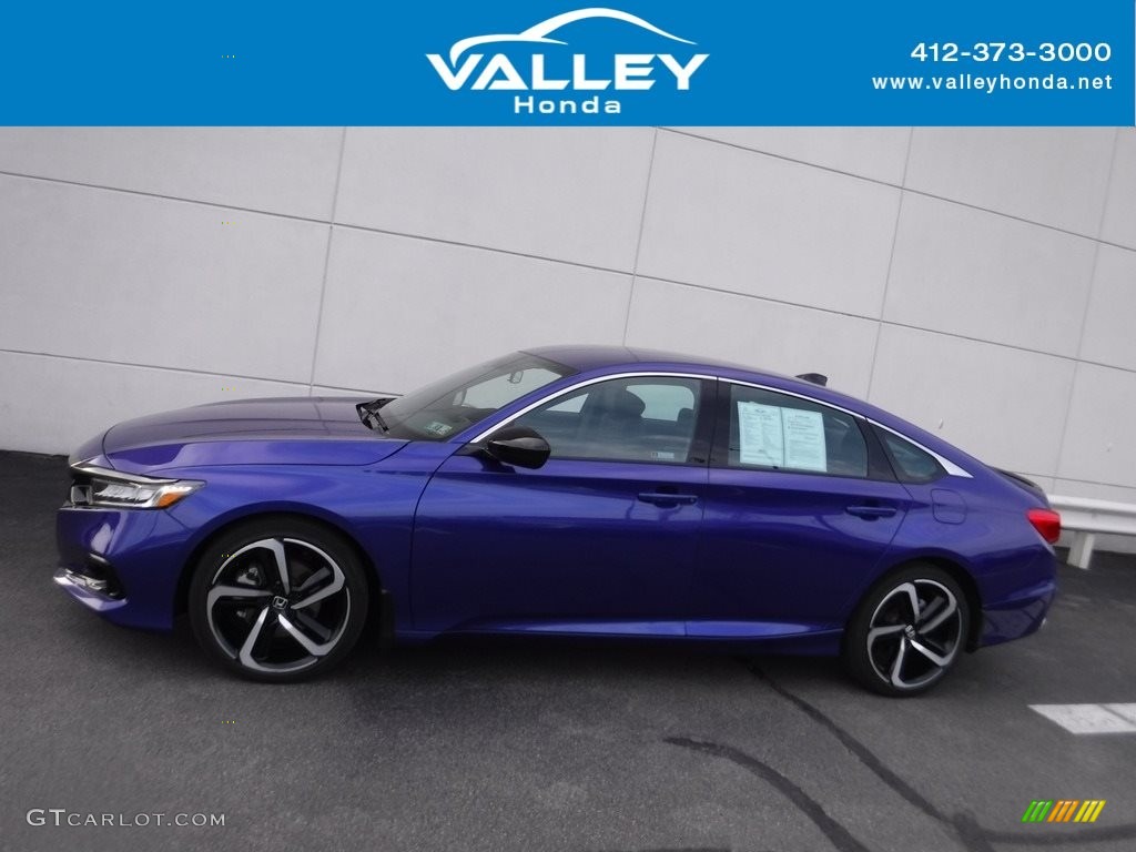 2021 Accord Sport - Still Night Pearl / Black photo #2
