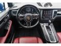 2017 Porsche Macan Black/Garnet Red Interior Dashboard Photo
