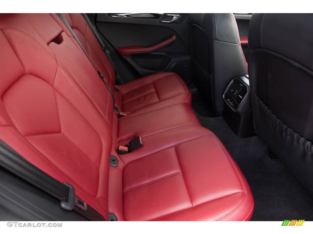 2017 Macan S - Sapphire Blue Metallic / Black/Garnet Red photo #20