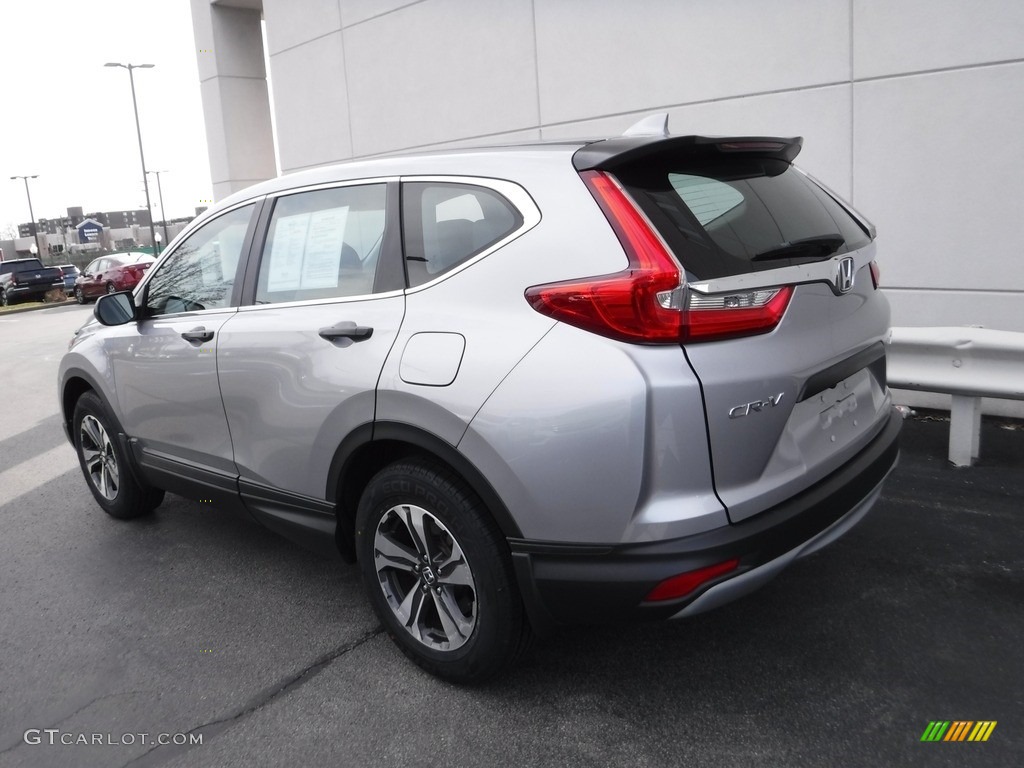 2018 CR-V LX AWD - Lunar Silver Metallic / Gray photo #9