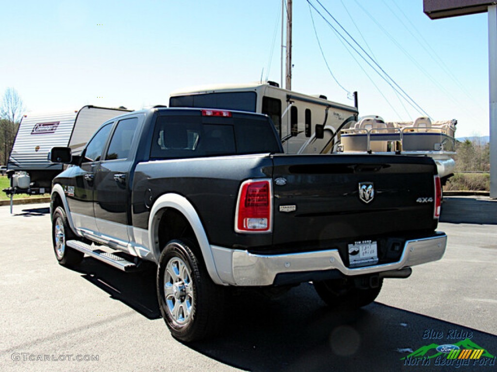 2016 2500 Laramie Crew Cab 4x4 - Maximum Steel Metallic / Black photo #3