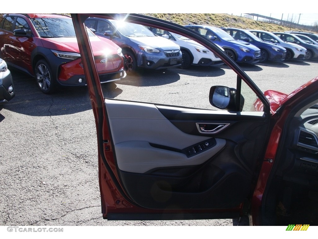 2020 Forester 2.5i Premium - Crimson Red Pearl / Gray photo #9
