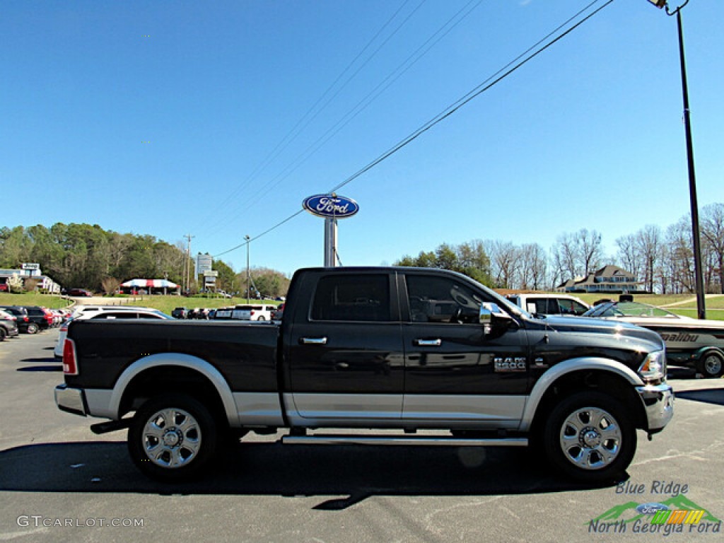 2016 2500 Laramie Crew Cab 4x4 - Maximum Steel Metallic / Black photo #6