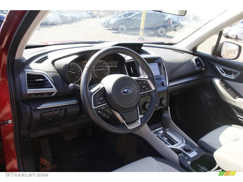 2020 Forester 2.5i Premium - Crimson Red Pearl / Gray photo #10