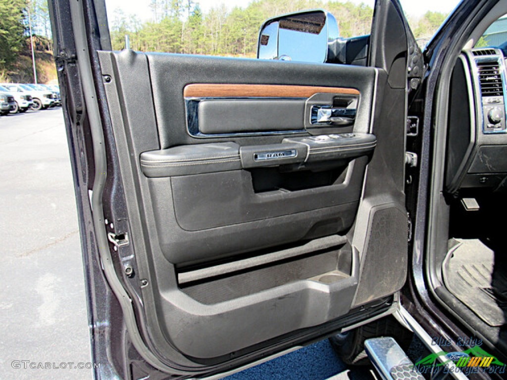 2016 2500 Laramie Crew Cab 4x4 - Maximum Steel Metallic / Black photo #10