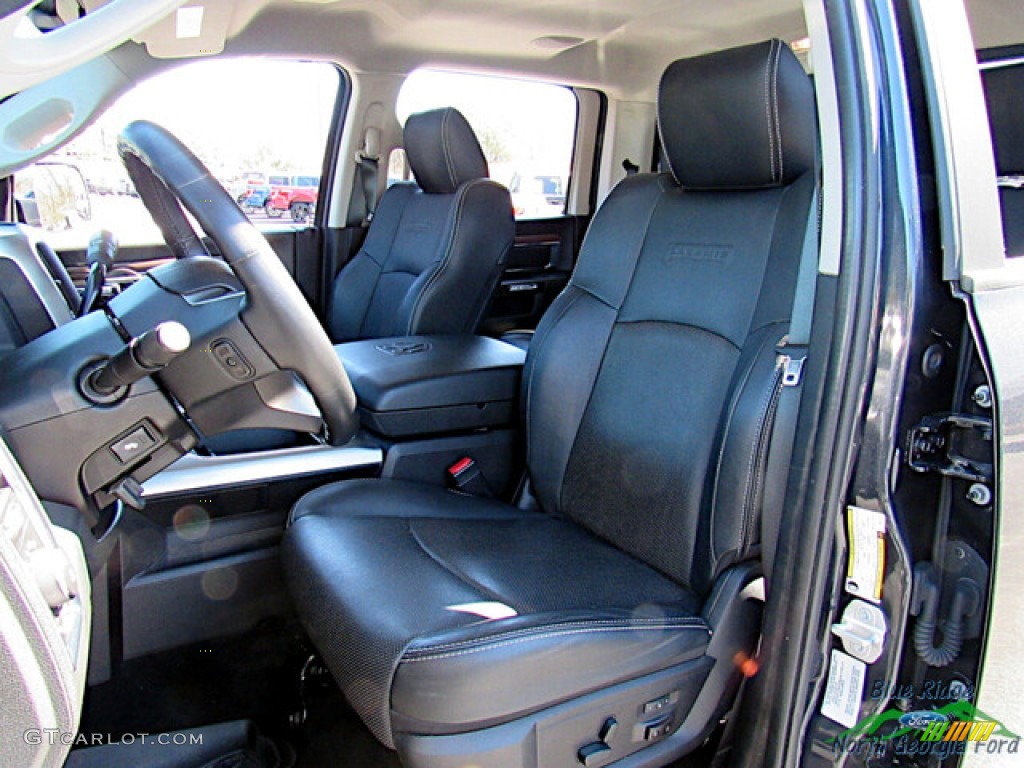 2016 2500 Laramie Crew Cab 4x4 - Maximum Steel Metallic / Black photo #11