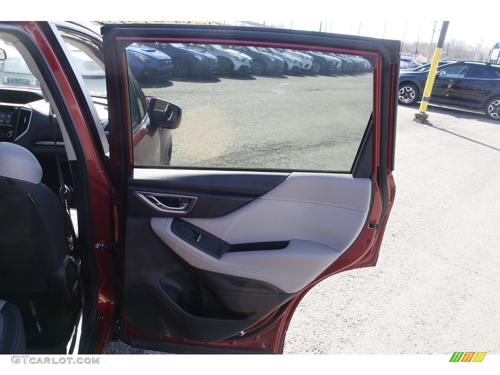 2020 Forester 2.5i Premium - Crimson Red Pearl / Gray photo #15