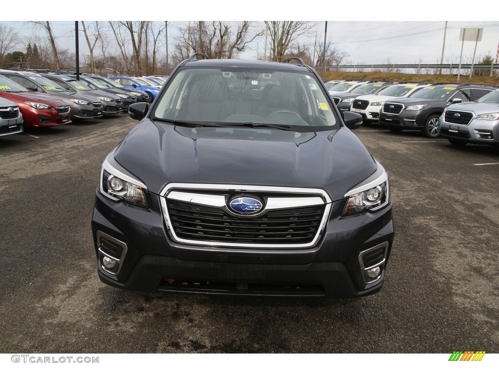 2019 Forester 2.5i Limited - Dark Gray Metallic / Black photo #2