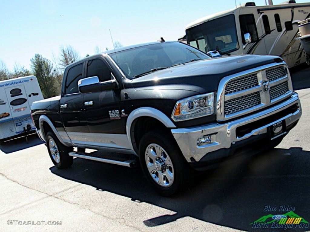 2016 2500 Laramie Crew Cab 4x4 - Maximum Steel Metallic / Black photo #27