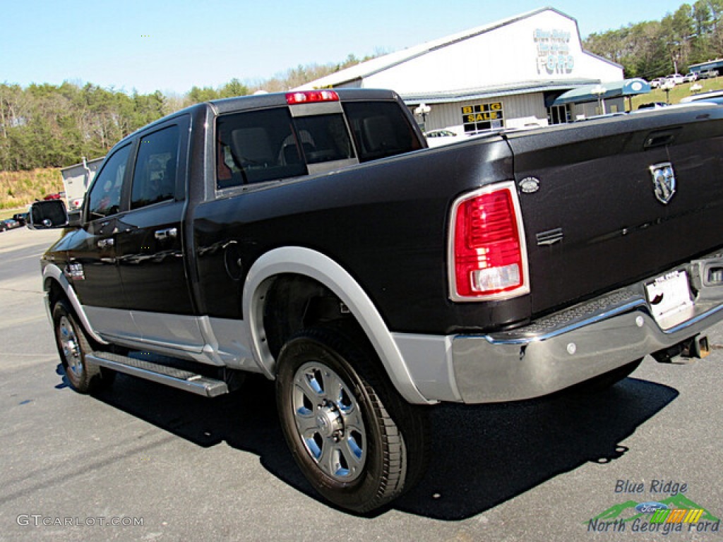 2016 2500 Laramie Crew Cab 4x4 - Maximum Steel Metallic / Black photo #29