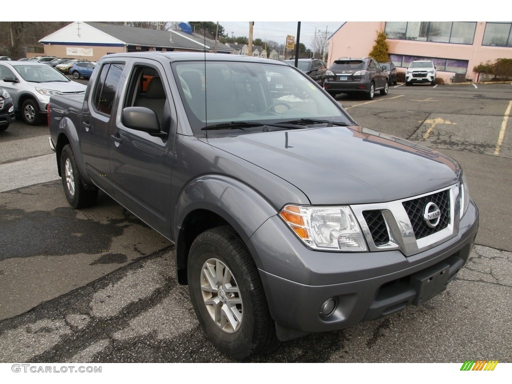 2019 Frontier SV Crew Cab 4x4 - Gun Metallic / Steel photo #3