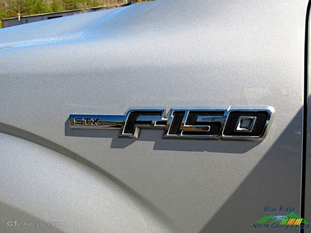 2011 F150 XLT SuperCab - Ingot Silver Metallic / Steel Gray photo #27