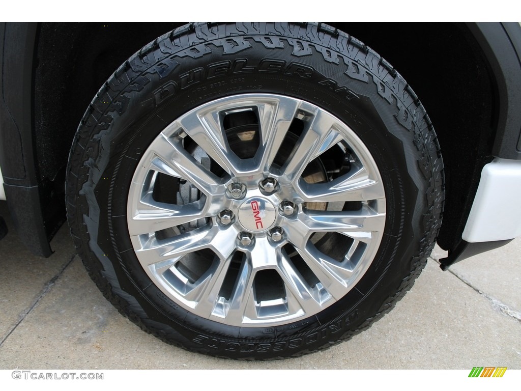 2021 Sierra 1500 Denali Crew Cab 4WD - White Frost Tricoat / Jet Black photo #5
