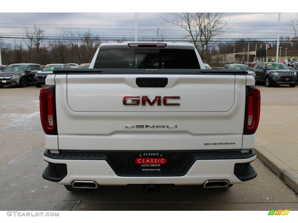 2021 Sierra 1500 Denali Crew Cab 4WD - White Frost Tricoat / Jet Black photo #10