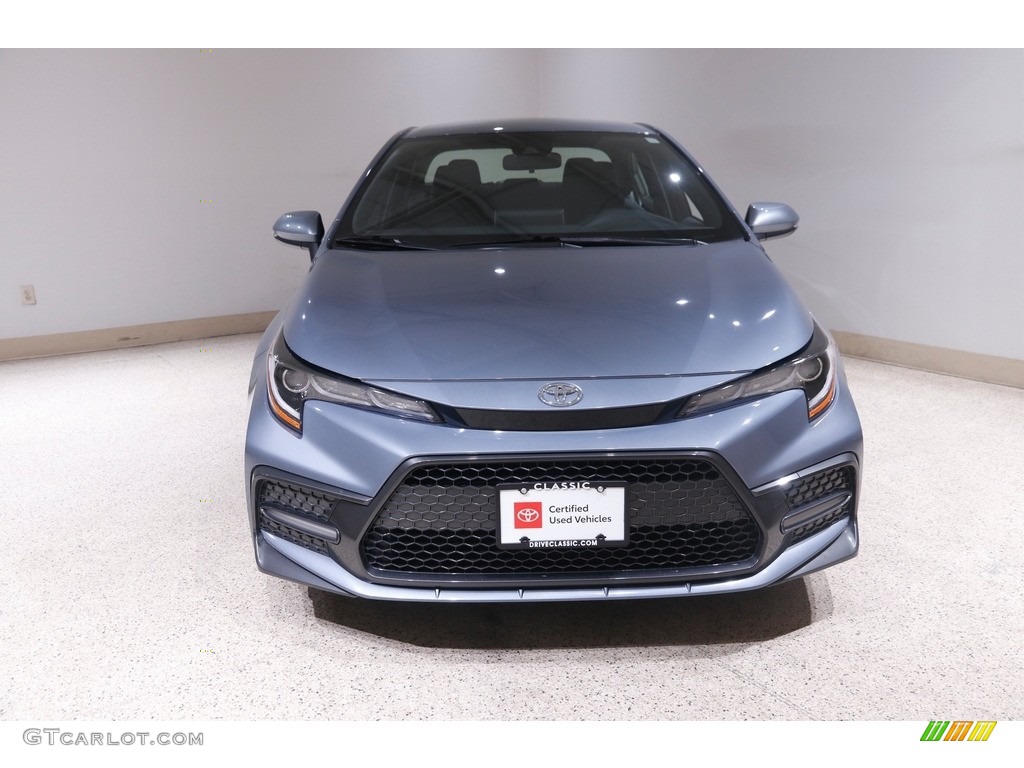 2021 Corolla SE - Celestite Gray Metallic / Black photo #2