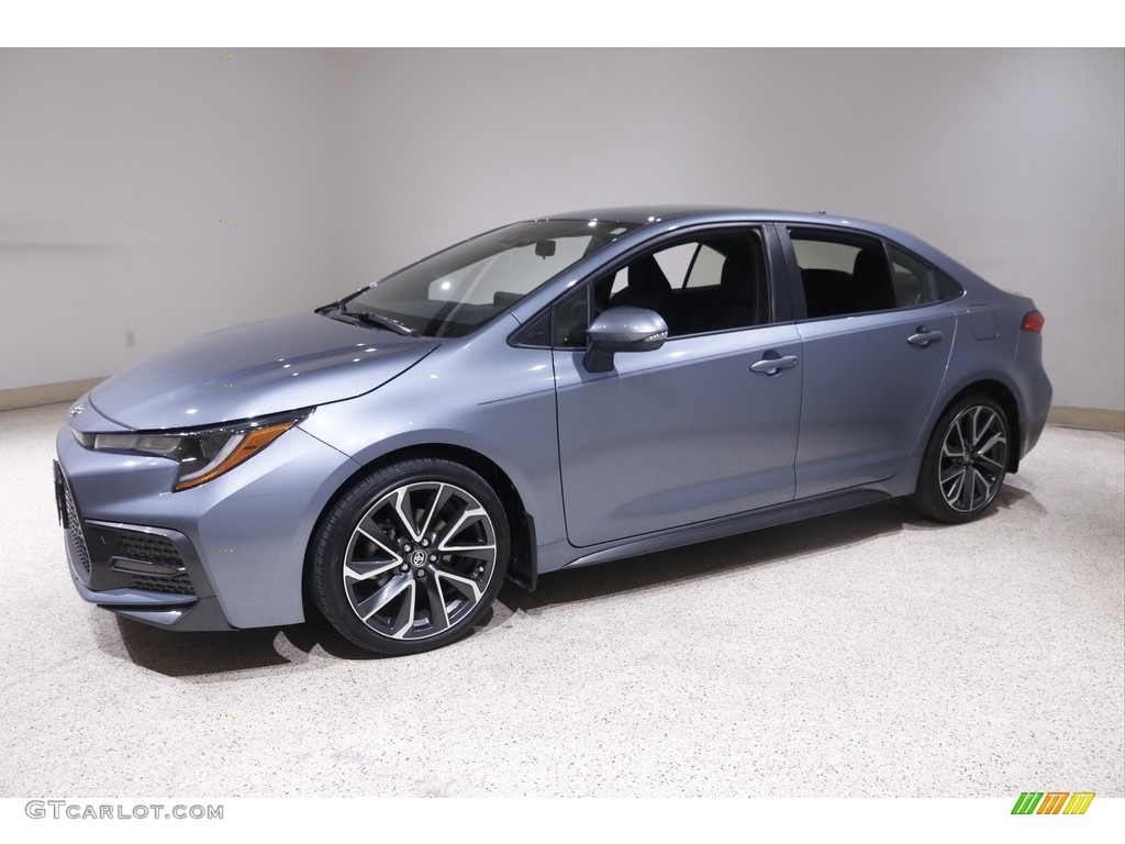 2021 Corolla SE - Celestite Gray Metallic / Black photo #3