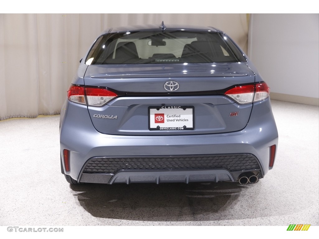 2021 Corolla SE - Celestite Gray Metallic / Black photo #17