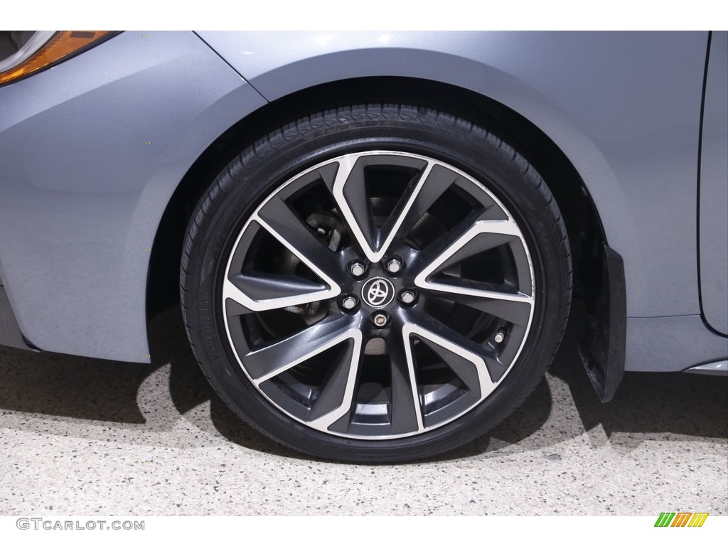 2021 Corolla SE - Celestite Gray Metallic / Black photo #19