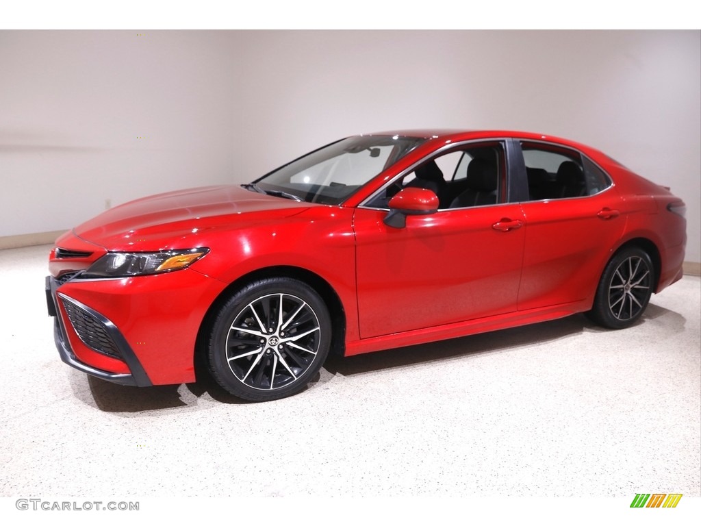 2021 Camry SE - Supersonic Red / Black photo #3