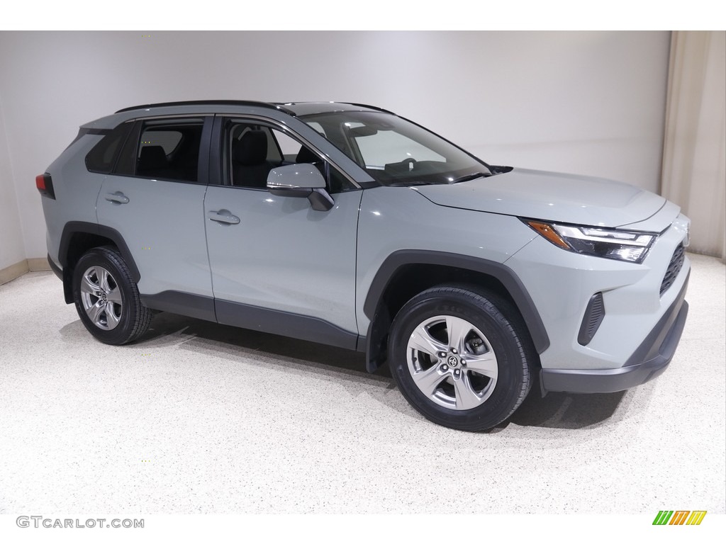 2022 RAV4 XLE AWD - Lunar Rock / Black photo #1